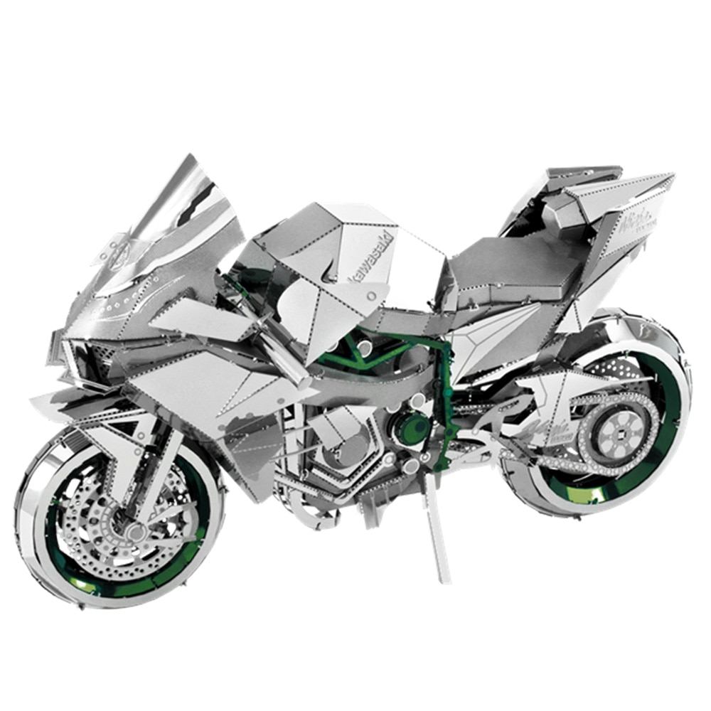 Metal Earth, 3D Model Kits, Metal, Art & School, Kawasaki Ninja, 146000